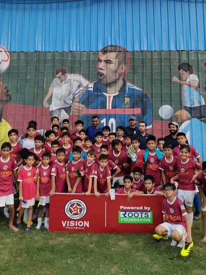 I believe in learning from the best. Here, my players get a unique opportunity to train with and learn from ISL player Rohit Kumar. These mentorship sessions provide invaluable insights and inspiration that go far beyond a regular training day.
