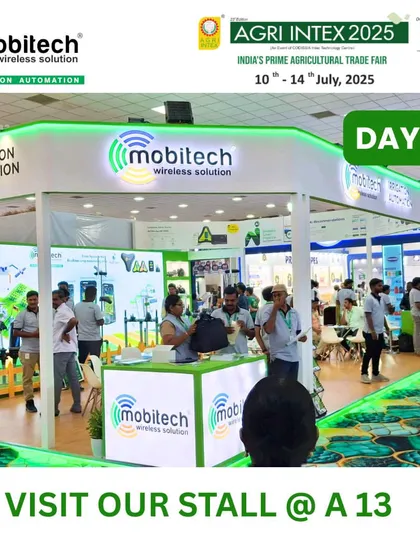 Another view of our busy stall on Day 4 of the Agri Intex expo.