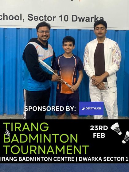 Another young winner from the Tirang Badminton Tournament. Partnerships allow me to offer better prizes and experiences.