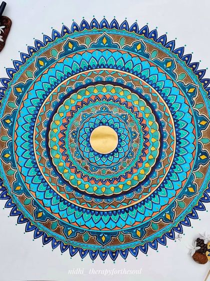 Nidhi - Custom & Fine Art Paintings Meditative Mandalas photo 25