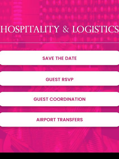 Seamless hospitality and logistics are non-negotiable. My team and I manage all guest coordination, communications, and travel logistics like airport transfers to ensure a smooth experience for every attendee.