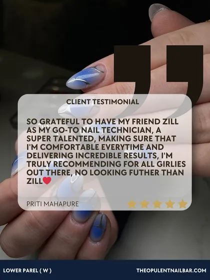 From a friend to a go-to nail technician, I'm so happy to be the person you trust for your nails. Thank you for recommending me to all the girlies out there.