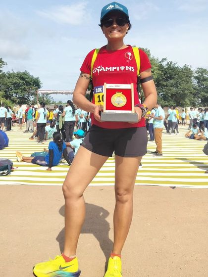 Neera Katwal - Running Coaching Coach on the Podium: Leading by Example photo 10