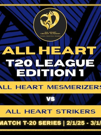 The stage is set for the first edition of our internal T20 league. Two teams, one trophy.