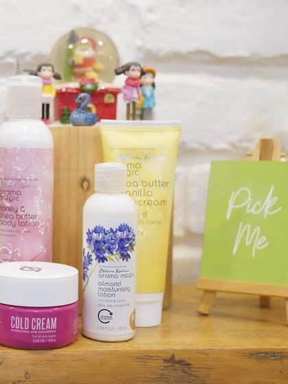 From rich cold creams and body butters to light moisturizing lotions, I have a product for every season and skin need.