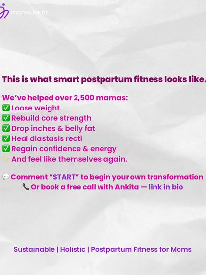 This is what smart postpartum fitness looks like. We focus on rebuilding core strength, healing diastasis recti, and helping you regain confidence and energy.