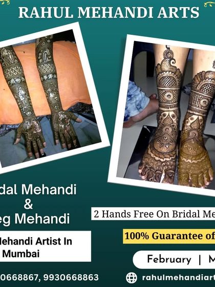 I offer a 100% color guarantee and special offers for bridal bookings. My service is available across Mumbai.