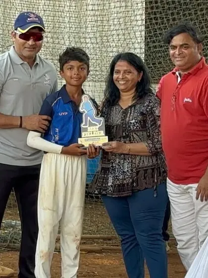 The Best Fielder award is presented to a U-14 player for outstanding agility and game-changing plays on the field, including catches and run-outs.