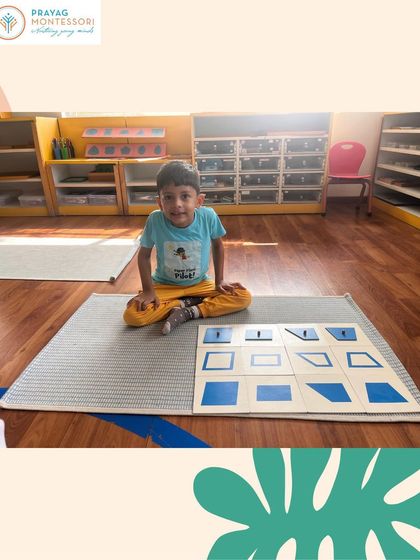 Prayag Montessori - Montessori Preschool & Kindergarten Program Learning in Action: The Prepared Environment photo 8