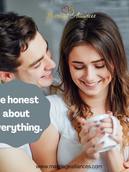 Honesty is the best policy, especially when starting a life together. I stress the importance of being truthful about everything, from your habits to your expectations, to prevent future misunderstandings.
