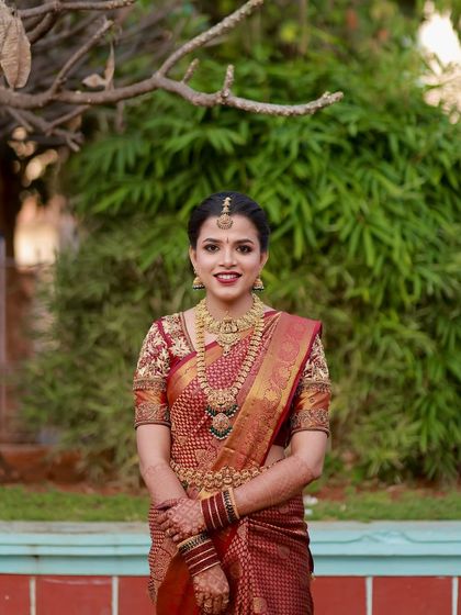 Makeover by Pragna Gangadhar - Bridal Makeup & Hair Styling Classic South Indian Bridal Looks photo 100