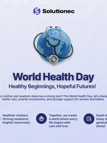 For World Health Day, we champion healthy beginnings for hopeful futures. Every mother and newborn deserves a strong start, and we advocate for better care, smarter investments, and stronger support systems for women and babies.