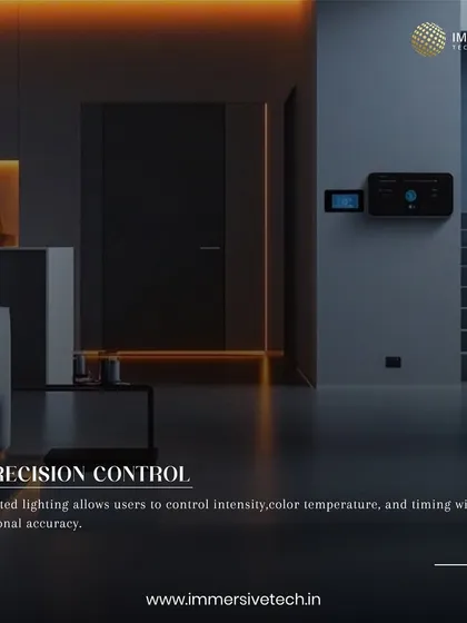 Precision is paramount in our designs. We deliver automated lighting systems that allow for exact control over intensity, color temperature, and timing, ensuring your workspace is perfectly lit for any task, at any time of day.