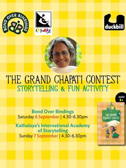 We were thrilled to host author Asha Nehemiah for 'The Grand Chapati Contest.' Our author events are designed to be fun for the whole family.