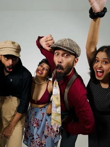 More fun and expressive faces from the crew. This captures the spirit of our collective: energetic, a bit goofy, and full of passion for dance.