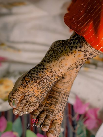 Bandhan Films - Wedding Photography & Videography Vibrant Haldi & Mehendi Ceremonies photo 23