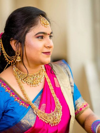 Sindhu Krishnan - Bridal & Wedding Makeup South Indian Bridal Looks photo 12