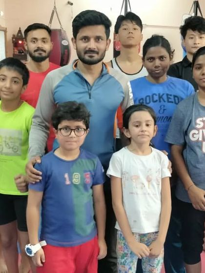 Earning a belt is a big milestone that gives kids a goal to work towards. Here is a group of our students who have just earned their yellow belts, a testament to their hard work and dedication.