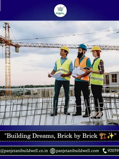 We are building dreams, brick by brick. Our team of engineers and workers collaborates on-site to ensure that every phase of the construction process is executed flawlessly.
