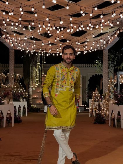The complete look. I ensure my attire is always on point for every occasion, from Sangeets to Carnivals.