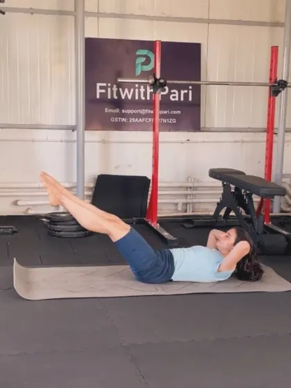 The double leg stretch is a core-intensive exercise from the classic Pilates mat series. It builds abdominal endurance and coordination.