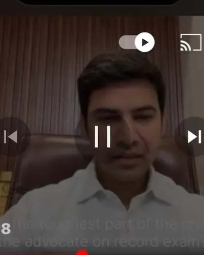 Behind the scenes of the Vidhisamvad podcast. We covered a range of topics, including my journey, the AOR exam, and why mediation is such a crucial tool for settlement in today's world.