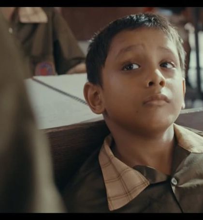 Another touching close-up of a student. The slightly mismatched collar and simple shirt were intentional choices to make the character feel more real and relatable.