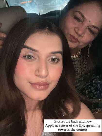 Glosses are back. Here's how to apply them correctly: focus the product on the center of the lips and gently spread it towards the corners. This gives you a plump, modern look without the mess.