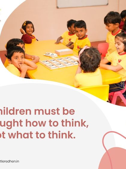 We believe children must be taught how to think, not what to think. Our goal is to nurture independent thinkers who explore, question, and discover the world with wide-eyed wonder and confidence.