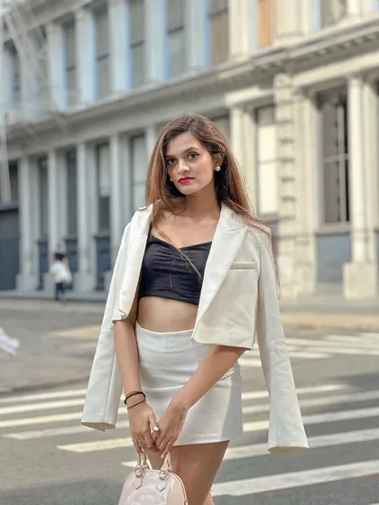 A fashion-forward photoshoot on the streets of SoHo, New York. My work abroad isn't just about dance; it's about creating a whole vibe and aesthetic.