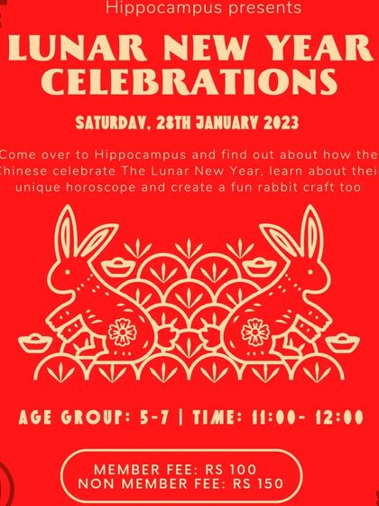 Come celebrate the Lunar New Year with us! Learn how the Chinese celebrate this special time, discover their unique horoscope, and create a fun rabbit craft for the Year of the Rabbit.
