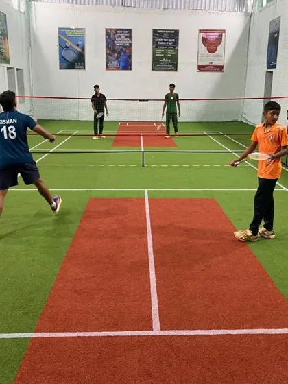 More action from our doubles matches, showing different players and games. Every day is a new challenge on the court!