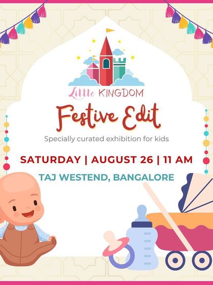 An invitation to the Festive Edit, with a graphic highlighting the newborn and maternity products available.