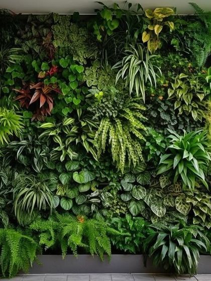 Statement Features: Vertical Gardens & Water Walls photo 10