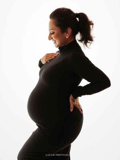 The same high-key style, capturing a joyful and genuine smile.