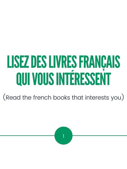 To improve your writing, start by reading French books that interest you. This will expose you to different writing styles and vocabulary.