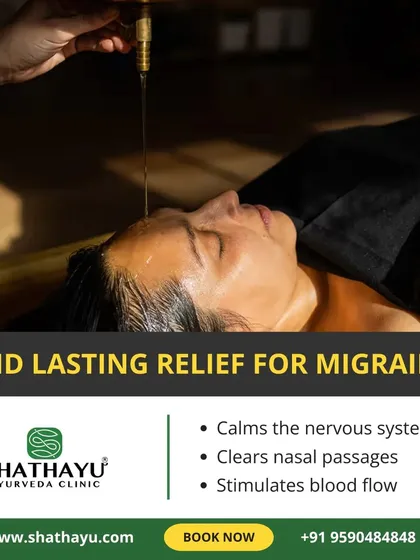 For those suffering from migraines, I offer therapies that calm the nervous system and address the root cause. This image depicts a step in our treatment process, designed to clear nasal passages, stimulate blood flow, and provide lasting relief from chronic headaches.