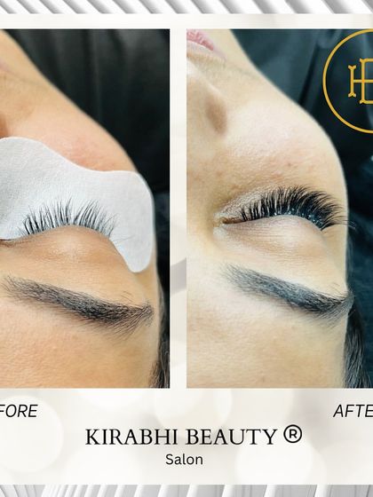 Here we focused on adding density. The after photo shows a much fuller lash line, which is great for anyone who feels their natural lashes are a bit thin.