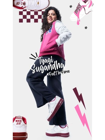 So excited to share this campaign I did for Nike and Myntra. Being featured as an artist for the 40th anniversary of the Air Force 1 was an overwhelming and thrilling experience.