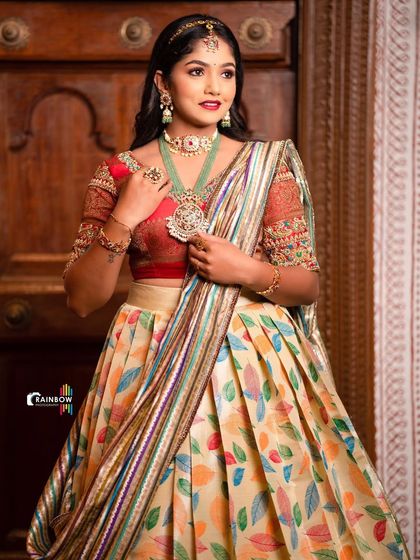 Anthariya Rentals - Indian Ethnic Wear Rental Langa Voni & Traditional Half Sarees photo 32
