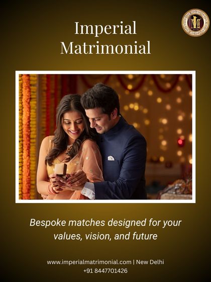 I design bespoke matches tailored to your values, vision, and future. True love deserves nothing less than a perfectly crafted connection.