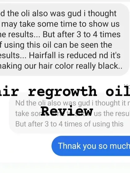 I always tell my customers that natural products can take time, so I was happy to hear this person saw results after just 3 to 4 uses. They noticed reduced hair fall and that their hair was becoming blacker.