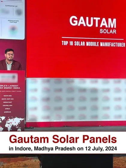 We were thrilled to participate in the Indore Expo, where we showcased our high-quality and technically advanced solar panels for large-scale projects.
