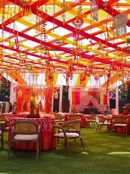 Wedding Decor Company - Wedding Event Design & Decor Radiant Haldi & Mehendi Celebrations photo 12