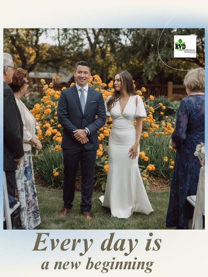 Every day is a new beginning. With the right partner, each day is a chance to build a beautiful life together.