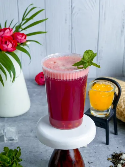 Looking for something refreshing without the milk? My Hibiscus & Mint Iced Tea is the perfect summer cool-down. It's vibrant, tangy, and incredibly revitalizing.