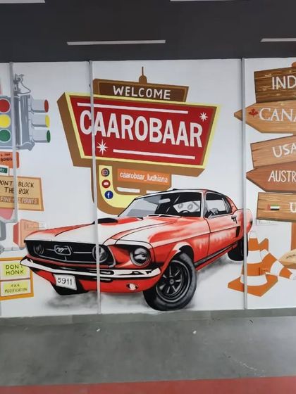 ArtHerwa - Custom Wall Art & Murals Automotive & Garage Art photo 3
