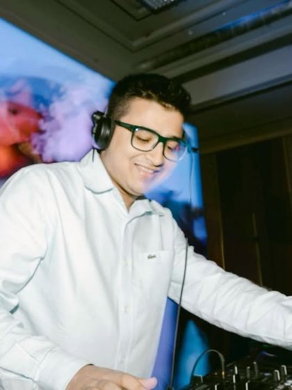 A smile of pure joy while playing for a happy crowd. I truly love what I do, and it shows in every set I play.