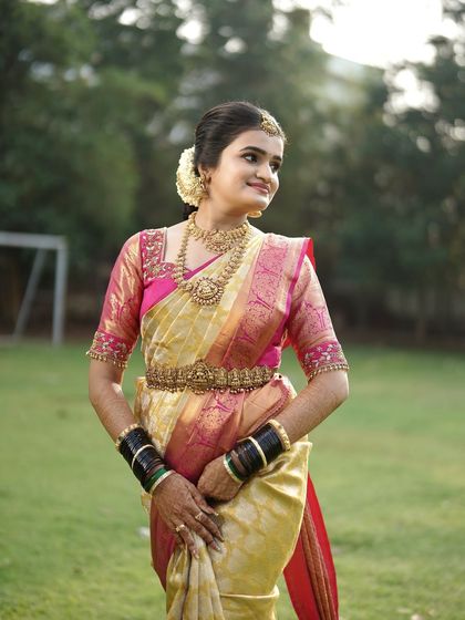 A joyful, candid shot of the bride. My makeup is designed to move with the bride and stay perfect through smiles, laughter, and all the emotions of the day.