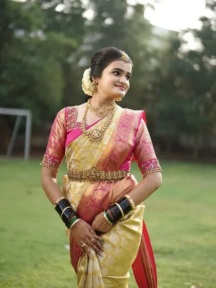 A joyful, candid shot of the bride. My makeup is designed to move with the bride and stay perfect through smiles, laughter, and all the emotions of the day.